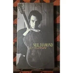 Neil Diamond In My Lifetime Hardcover Photo Book - Black & Gray